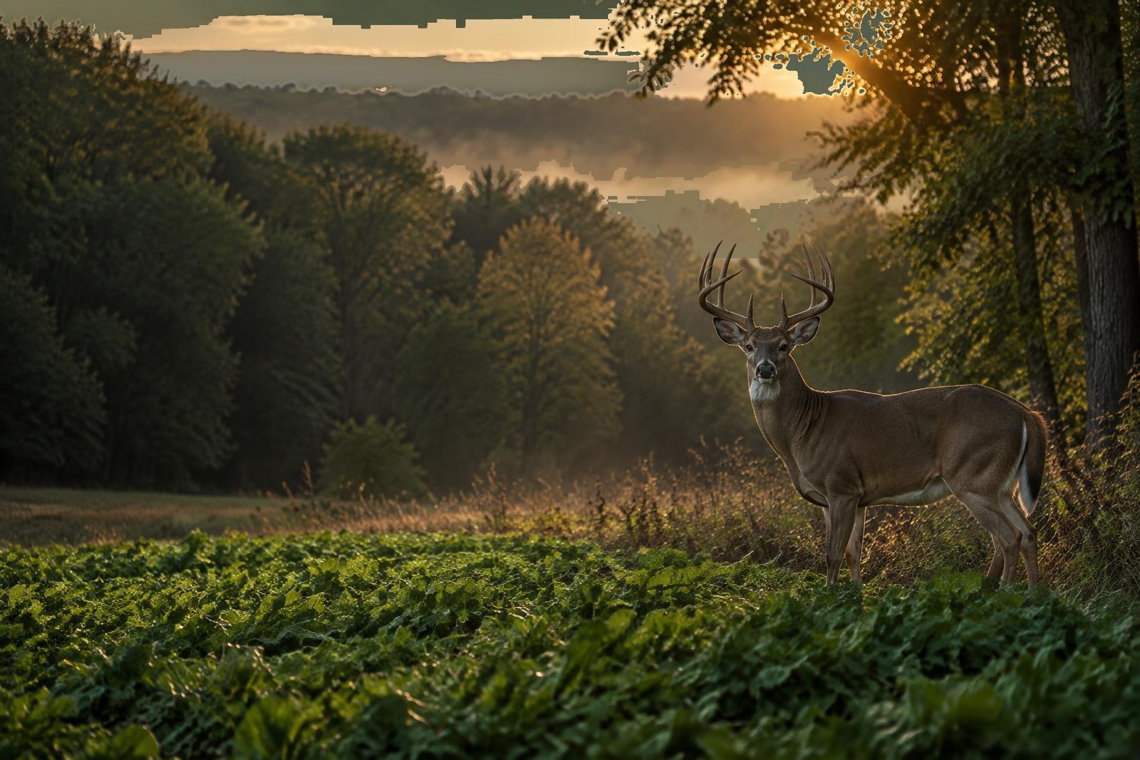 Managed whitetail habitat